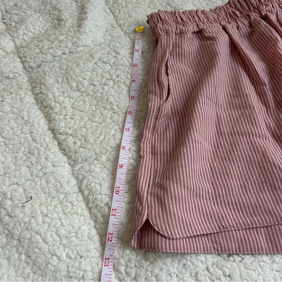 SHEIN High Waist Pink Casual Shorts with Elastic Waistband - Picture 8 of 11